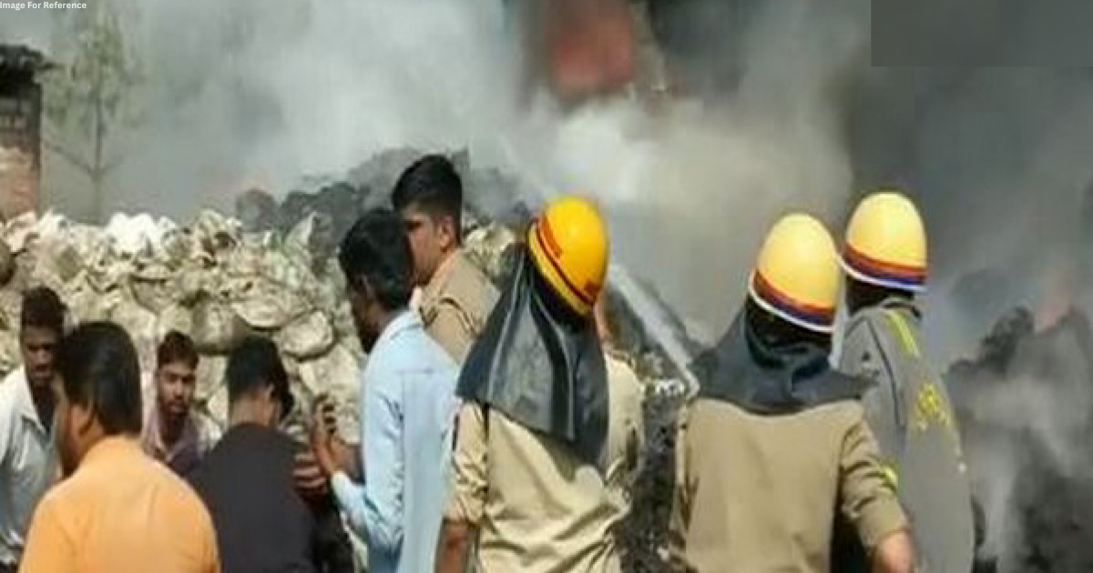 Massive fire breaks out at chemical factory in UP's Bareilly